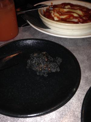 Es sieht zwar verbrannt aus, ist aber sehr gut.